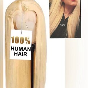 Blonde 100% Human Hair Wig